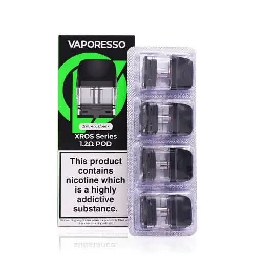Pods Vaporesso XROS COREX 2.0 (Pack 4) — Recambios XROS 3, 4, Mini y Pro