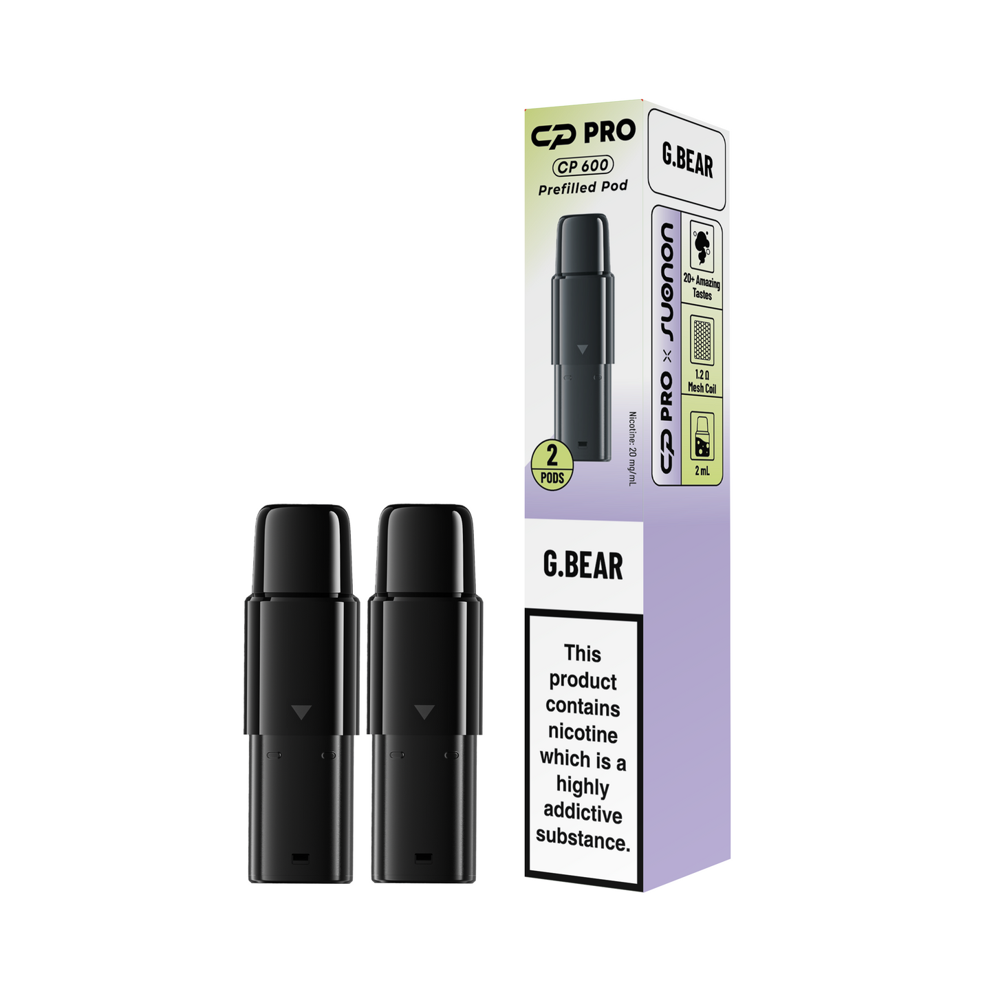 G Bear Prefilled CP600 Pods