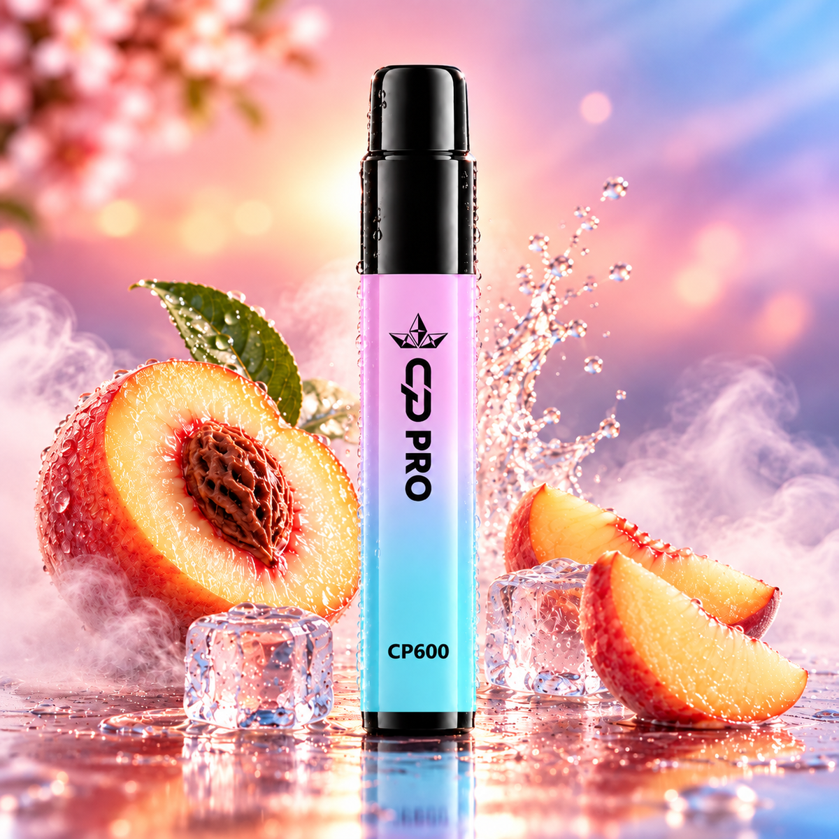 Juicy Peach Crystal CP600 Prefilled Pod Kit - 600 Puffs