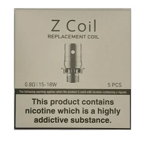 Resistencias Innokin Z 0.5 Ω Plexus / 0.8 Ω / 1.6 Ω (Pack 5) — Zenith y Zlide
