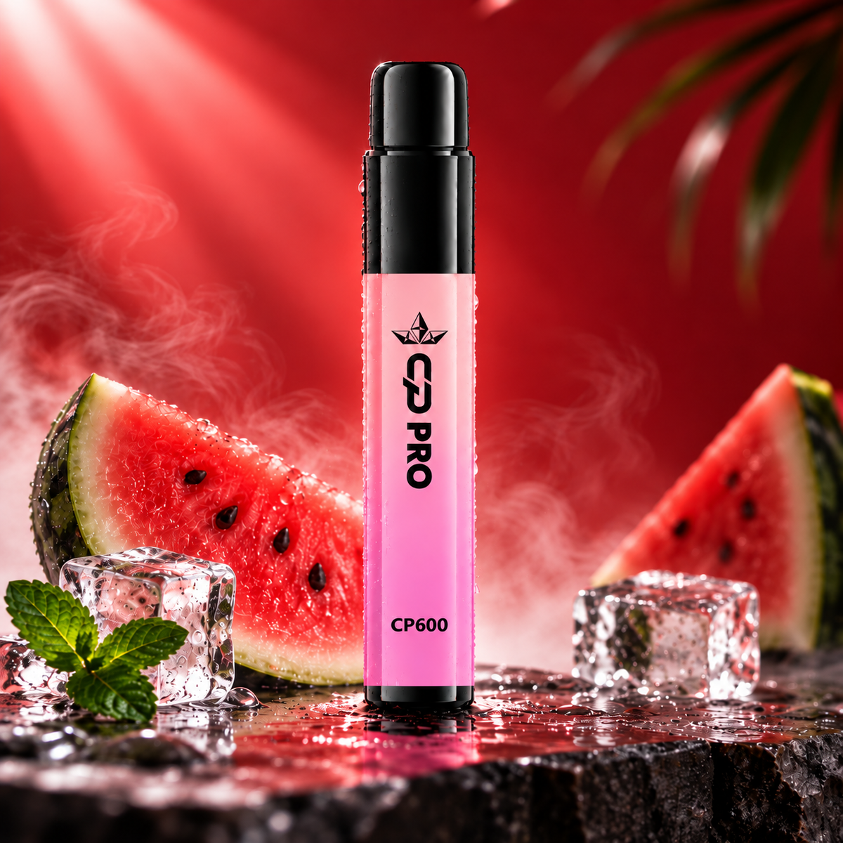 Kit pod pré-rempli Watermelon Ice Crystal CP600 - 600 bouffées