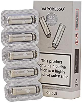 Resistencias Vaporesso Orca Solo Plus — OC Meshed 0.6 Ω (Pack 5)