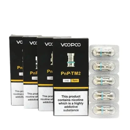Resistencias VOOPOO PnP TM1 y TR1 (Pack 5) — Vinci, Drag y Argus