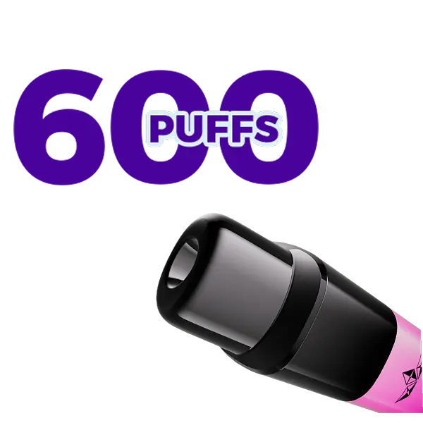 600 PUFFS 
OF
ENJOYMENT