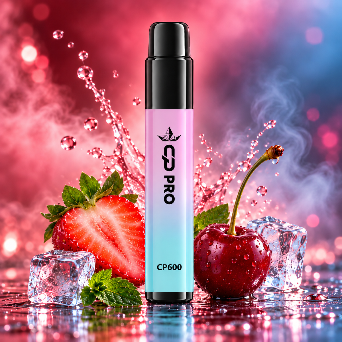 Strawberry Cherry Crystal CP600 Prefilled Pod Kit - 600 Puffs
