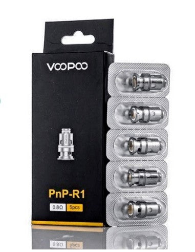 Resistencias VOOPOO PnP R1 0.8 Ω (Pack 5) — MTL para Vinci y Drag