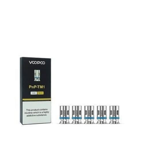 Resistencias VOOPOO PnP TM1 y TR1 (Pack 5) — Vinci, Drag y Argus
